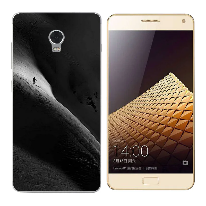 Задний Чехол для Lenovo Vibe P1 Const с принтом мягкий силиконовый чехол Fundas P1a42 P1c72 P1c58 Coque 5