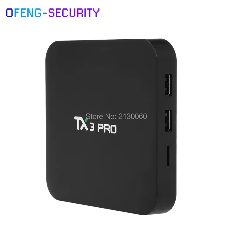 TX3 PRO Android 7 1 TV Box Amlogic S905W четырехъядерный 64 бит H.265 DLNA WiFi LAN Smart Media Player ГБ/8 ГБ