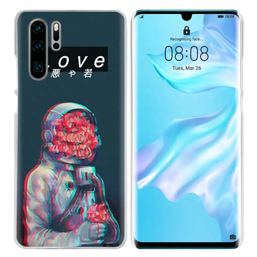 01 Эстетика vaporwave художественный чехол для huawei P20 P Smart Z Plus P30 P10 P9 P8 mate 10 20 lite Pro жесткий чехол для телефона из поликарбоната - Цвет: 01