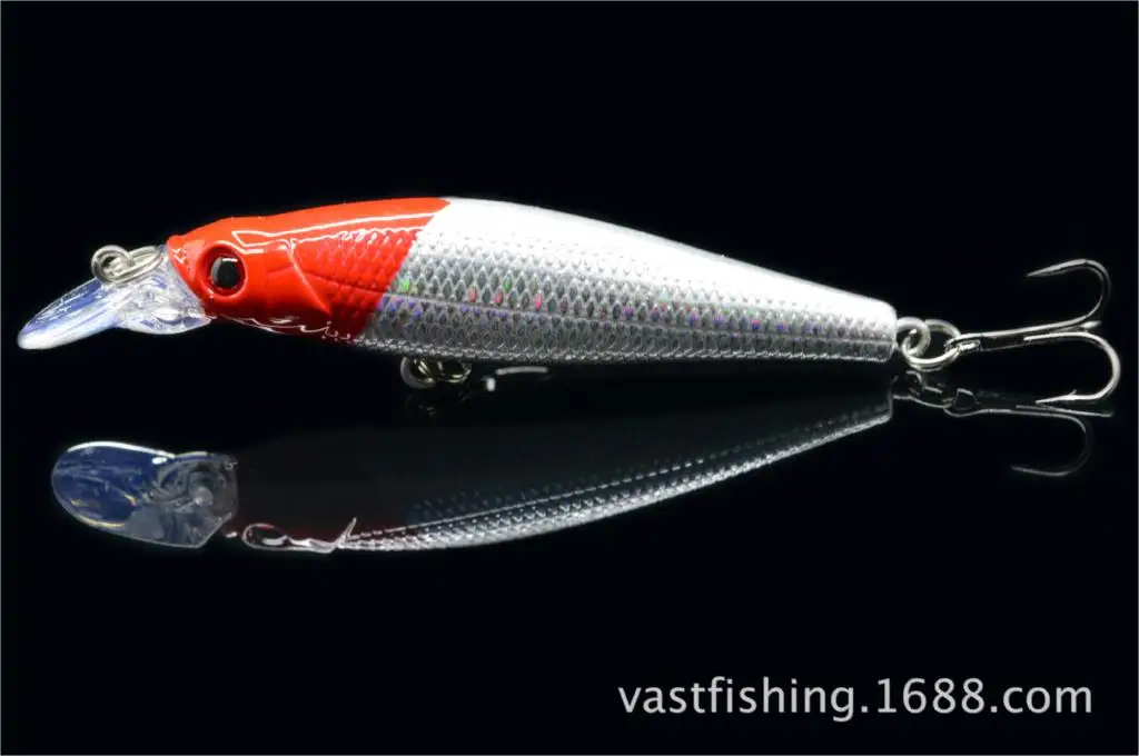 Гольян рыбалки приманку искусственные приманки воблер Fly с крюк swimbait Pesca 8 см г 5