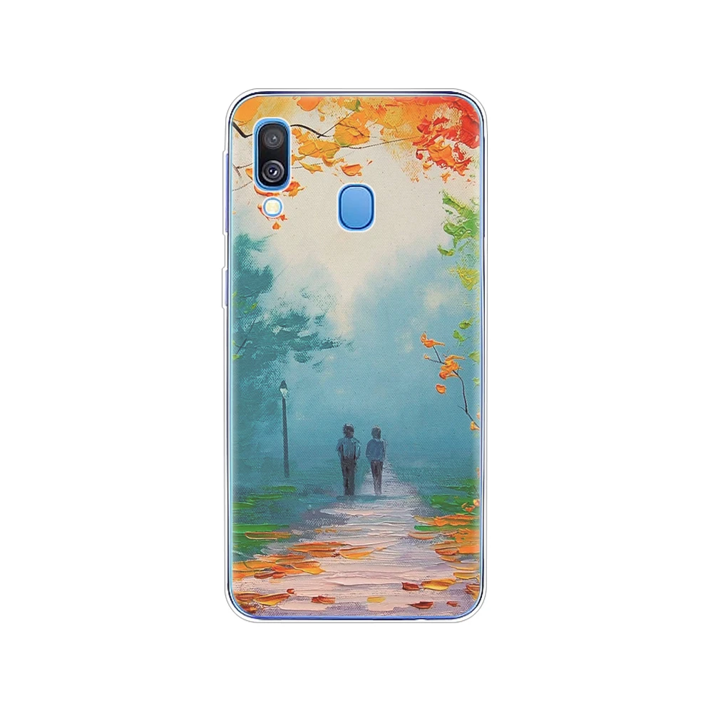 34617 Чехол для samsung A40, чехол, мягкий силиконовый чехол для телефона, чехол для samsung Galaxy A40 A 40 A405 SM-A405F A405F, мультяшный чехол - Цвет: 34617