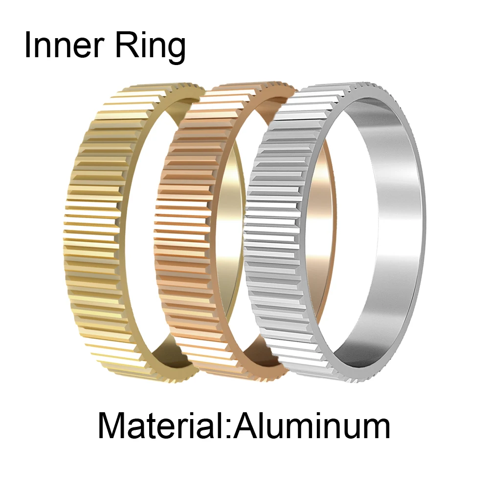 Floya зубчатые кольца Сменные аксессуары женские массивные из нержавеющей стали