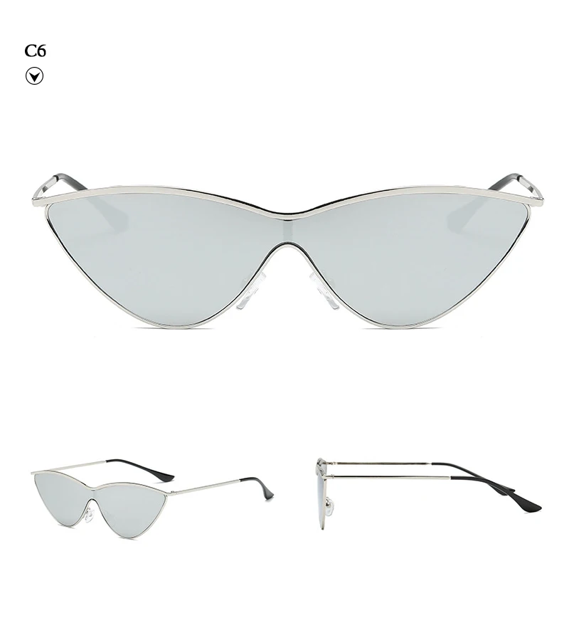 HBK Cat Eye пикантные Роскошные уличный съемок Для женщин Солнцезащитные очки для женщин золото-красный ясно, uv400 Брендовая Дизайнерская обувь модные очки