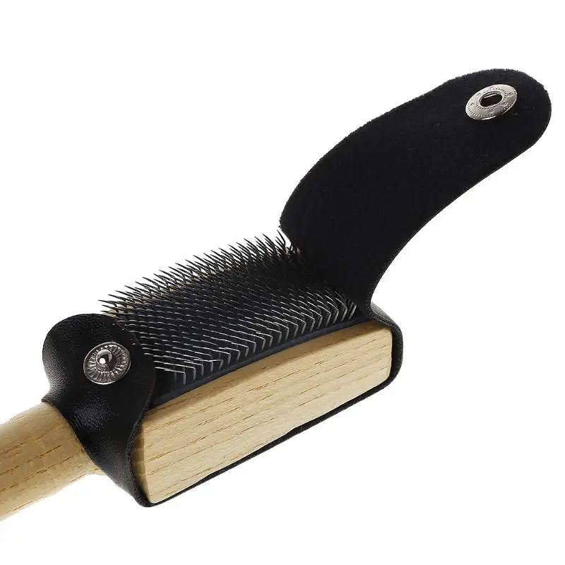 Деревянная замшевая подошва Чистящая проволока танцевальная обувь Щетка для