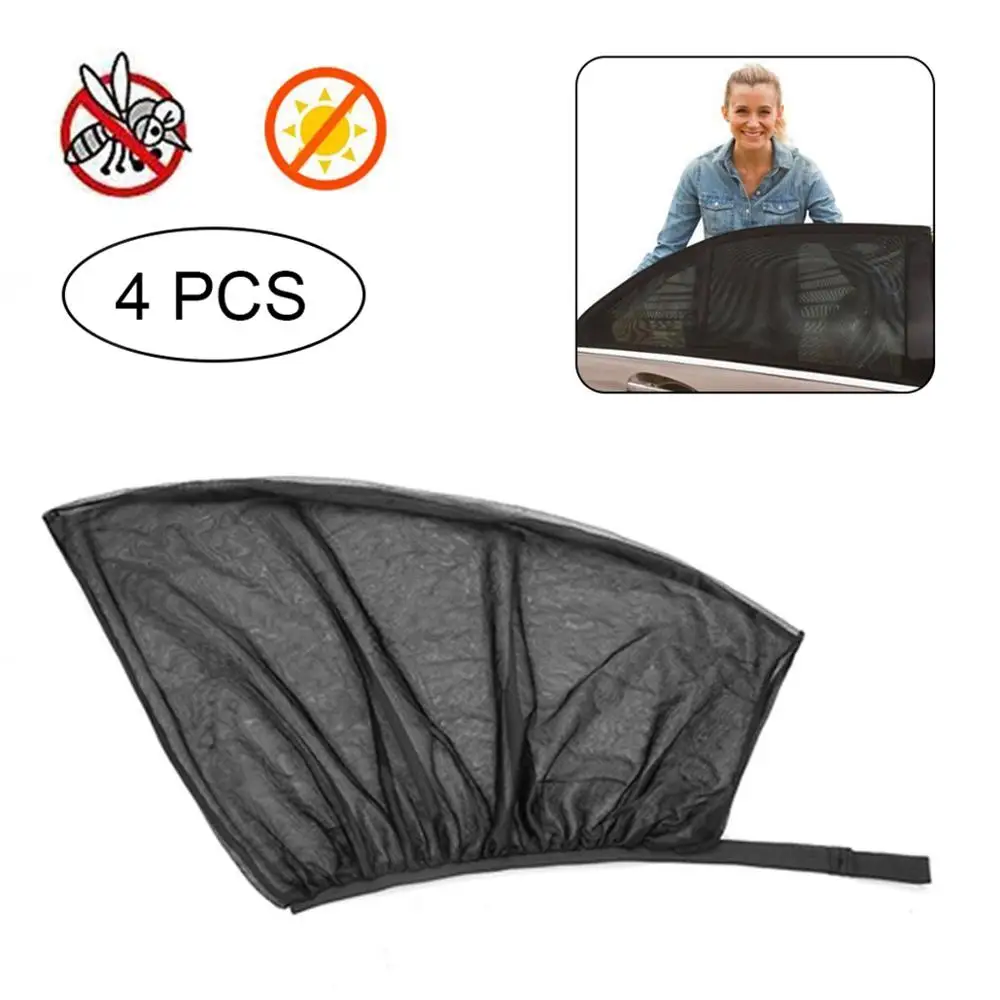Front rear window 2 шт солнцезащитных козырьков для боковых окон автомобиля, выдвижные автомобильные шторы, УФ солнцезащитный козырек, драпировка, универсальный автомобильный оконный щит, переднее и заднее окно - Цвет: Front rear window