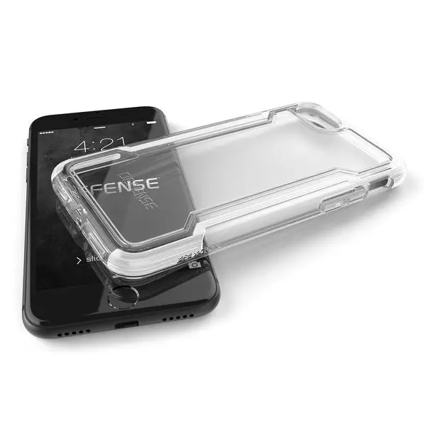 Чехол X-doria Defense из прозрачной серии для Apple iPhone 7/8 Plus с тройным слоем ударопрочный защитный чехол военного класса