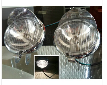Пятно света Противотуманные фары для Honda Shadow Spirit Sabre Aero ACE Steed VLX 400 600 1100 DLX Magna VF 250 750