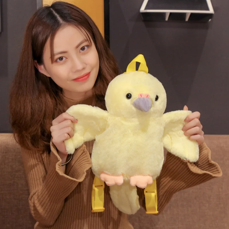 40 см рюкзак с попугаем для девочек и мальчиков плюшевые регулируемые школьные