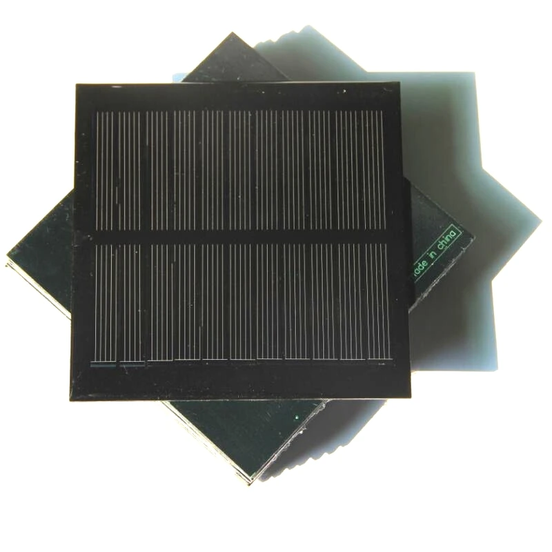 BUHESHUI эпоксидная 1 2 W 5 V солнечная батарея Монокристаллический Модуль DIY Солнечная