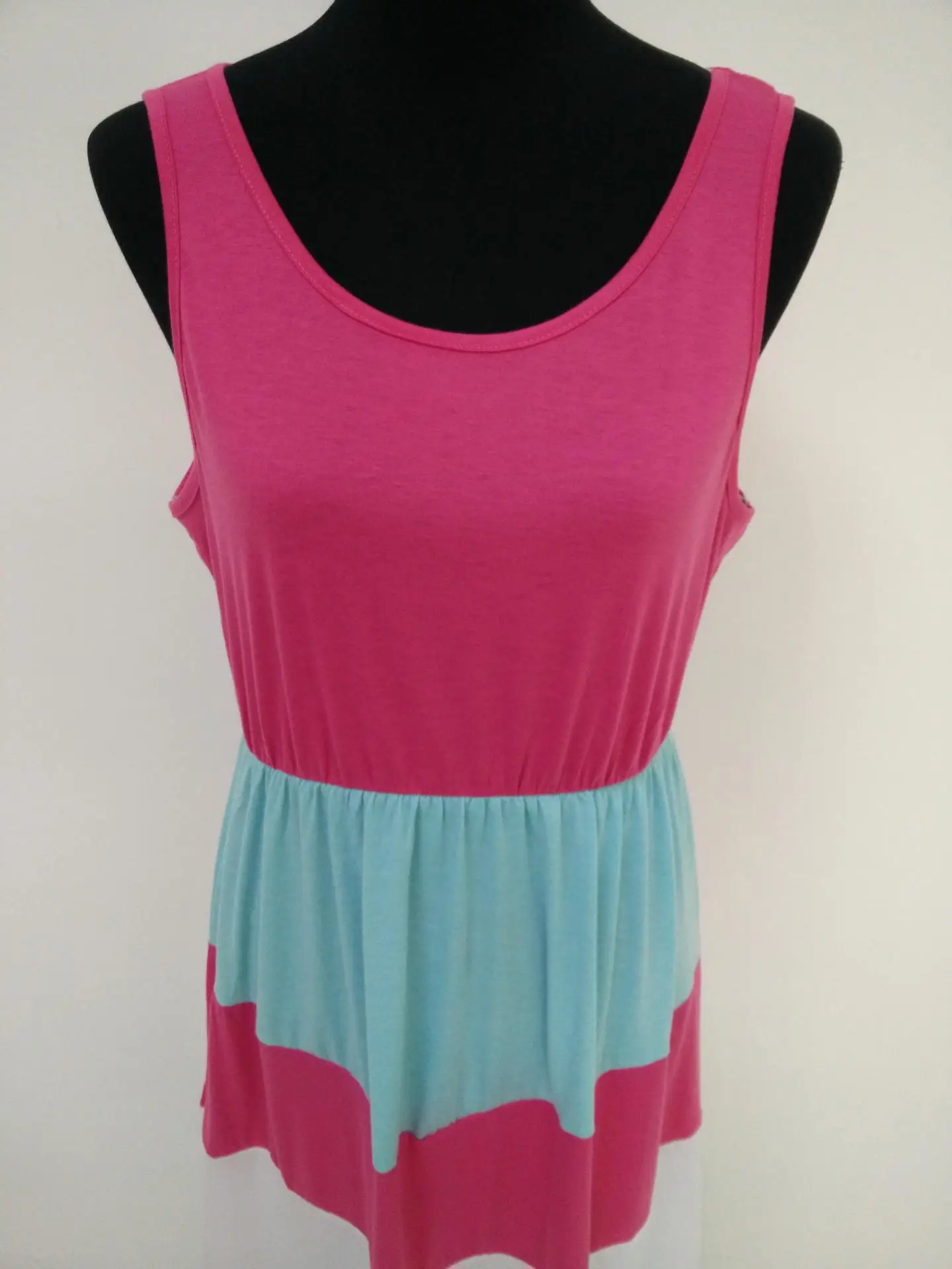 Лидер продаж летнее платье в полоску для школьниц с розой одинаковые наряды всей