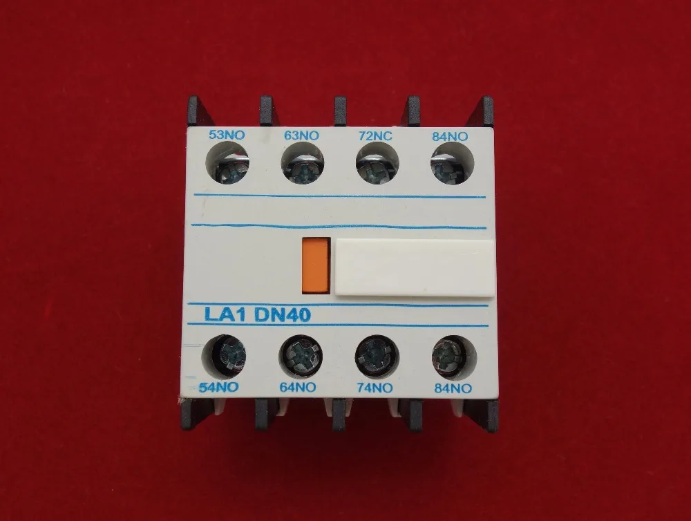 Дополнительный Контактный блок 1 шт. подходит для LA1 DN40 4 не используется