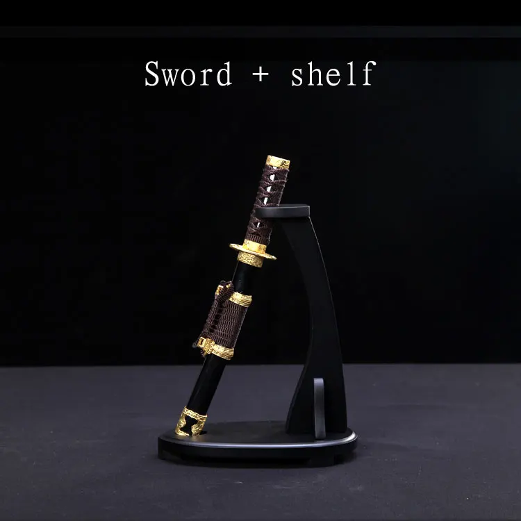 Katana rack Классический нож, китайский нож «дракон», уникальное лезвие из нержавеющей стали Tsuba, нож для украшения дома, подарок - Цвет: Katana rack
