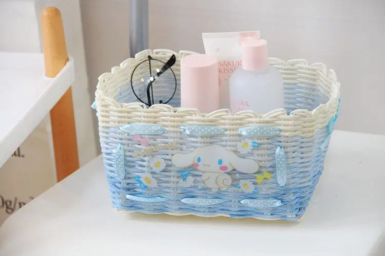 see chart IVYYE 1 шт., модные коробки для хранения Cinnamoroll, розовая мелодия, аниме, ящики для хранения, для дома, для красоты, чехол, косметичка, чехол для макияжа, для девочек, Новинка - Цвет: see chart
