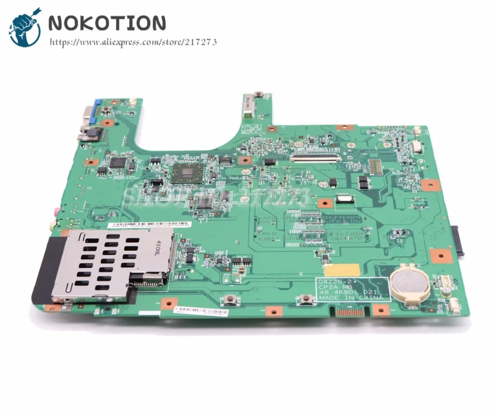 Материнская плата NOKOTION MBAUA01001 MB.AUA01.001 для ноутбука Acer aspire 5535 5235 48.4K901.021 Socket S1 DDR2