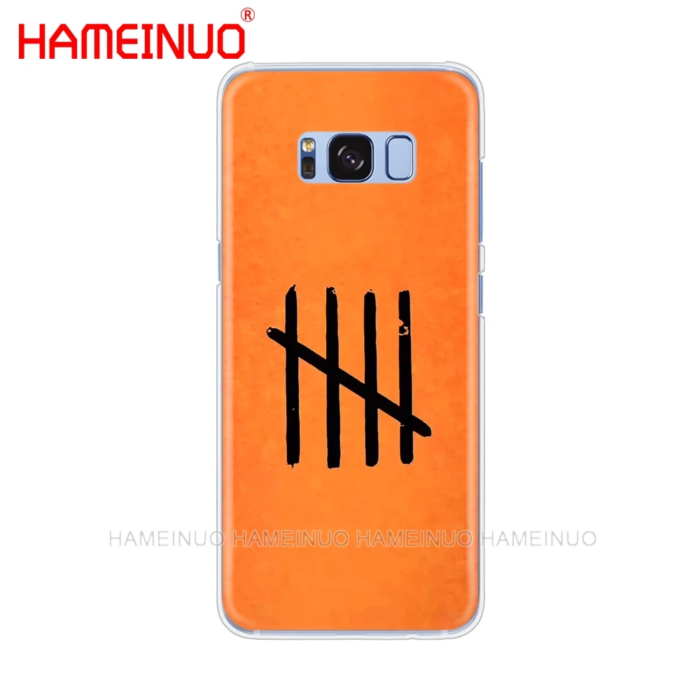 HAMEINUO ORANGE IS THE NEW BLACK чехол для мобильного телефона Samsung Galaxy S9 S7 edge PLUS S8 S6 S5 S4 S3 MINI |