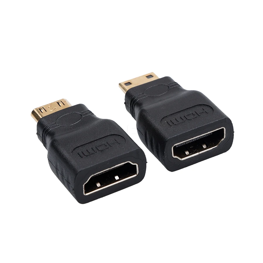 HD золотое покрытие совместимому с HDMI к Mini Совместимость + Micro преобразователь для