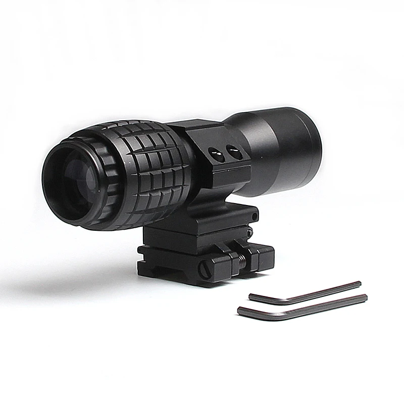 Страйкбол 4x30мм увеличительная фокусировка регулируется с откидной кронштейн