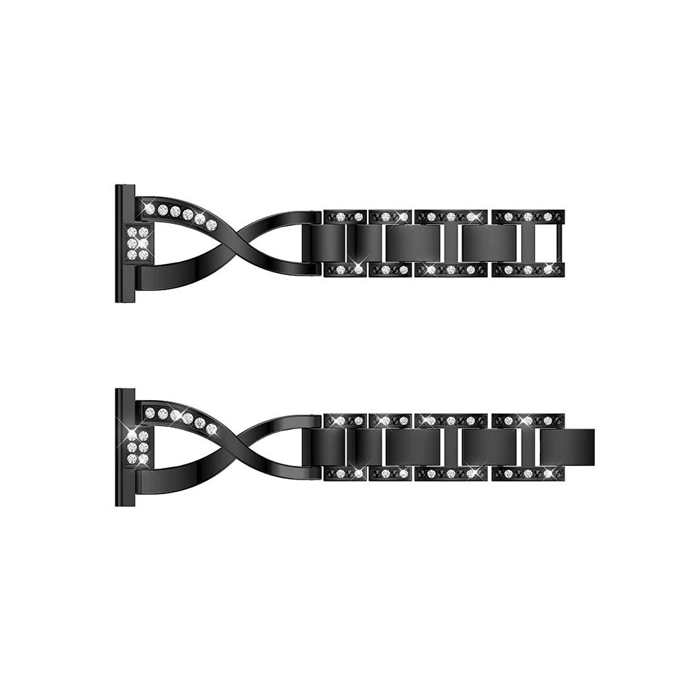 

For Samsung Gear Sport S2 Bling Diamond Watch Band For Samsung Gear Sport Metal Stainless Steel Replacement Strap Women Wrist