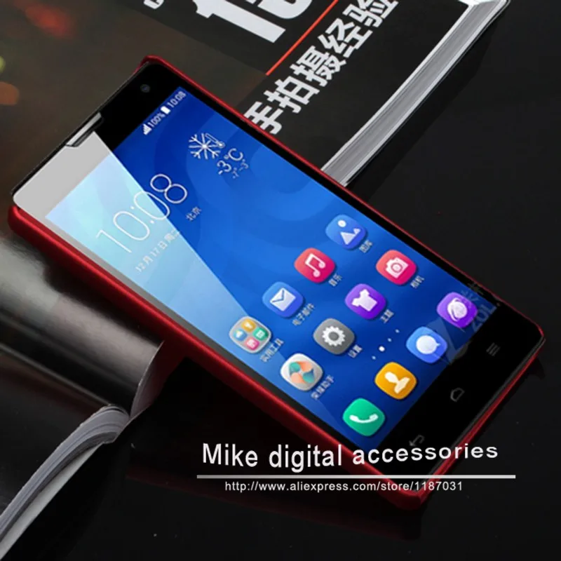 2015 New Multi Colors Luxury Rubberized Matte Plastic Hard Case Cover For Huawei Honor 3C Cell Phone Cases |