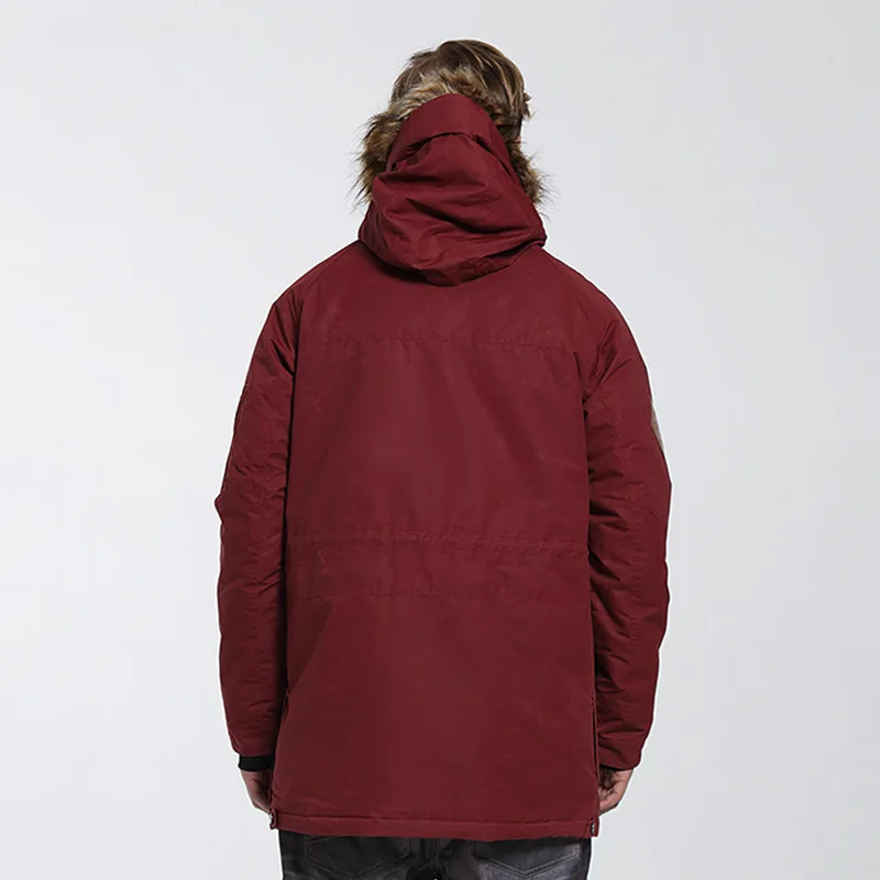 Новый стиль Снеговик Лыжная куртка ветрозащитный водонепроницаемый один