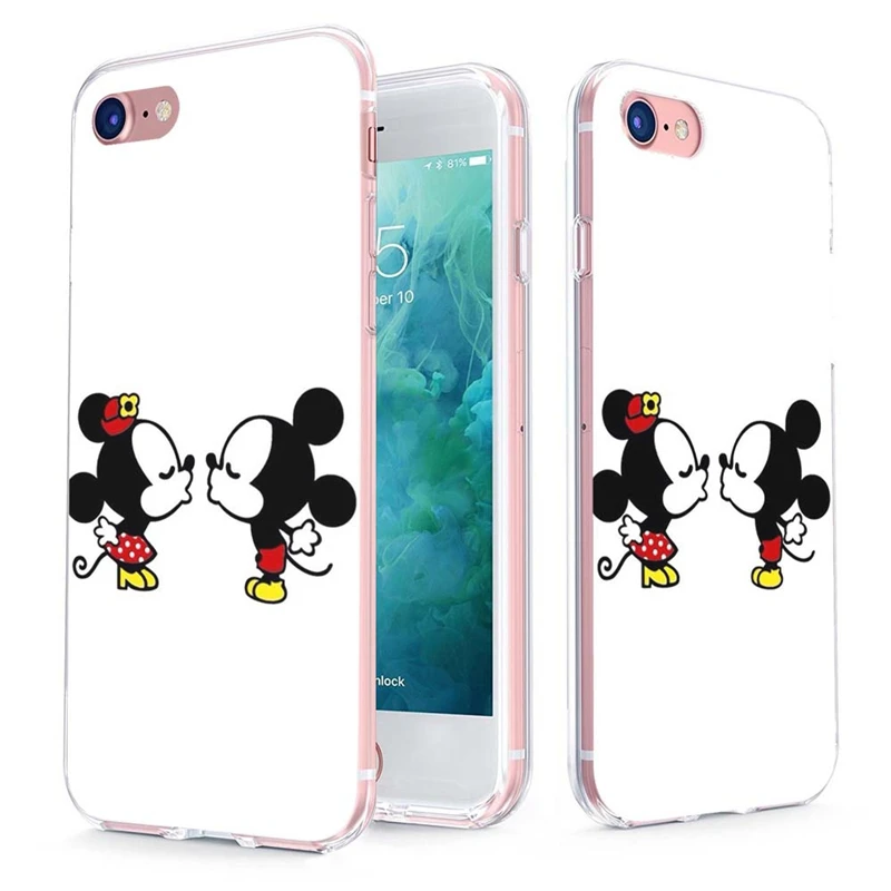 MLCRIYG мягкий чехол для телефона iPhone 6 6S Plus 7 7Plus 8Plus X TPU цветной с рисунком мандары