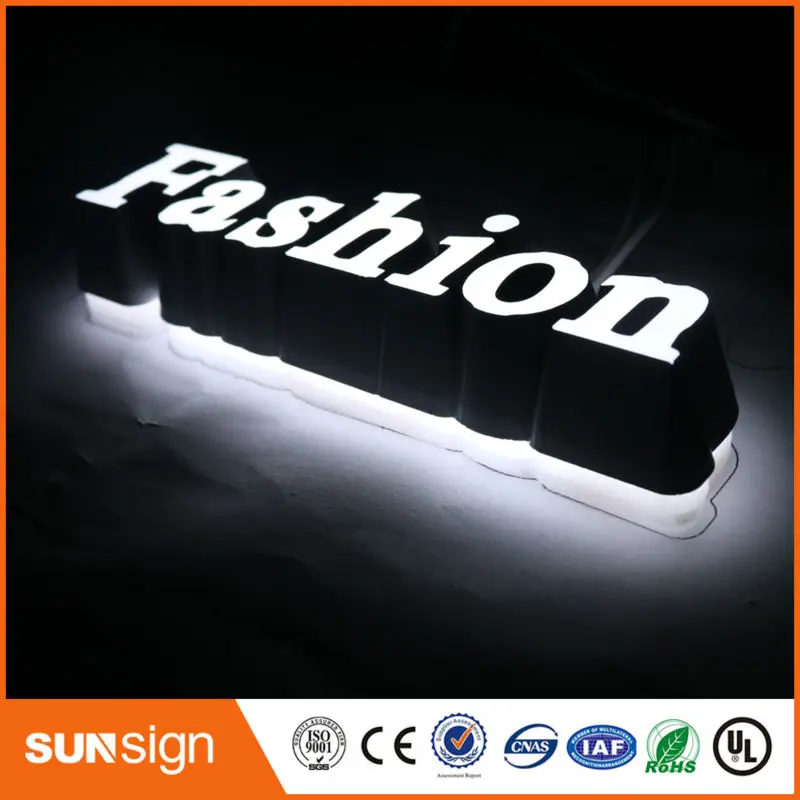 Водонепроницаемые рекламные уличсветильник светящиеся буквы|light letters|light up