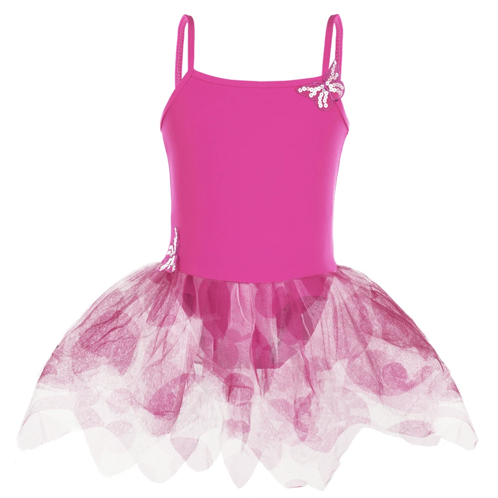 Танцевальные костюмы без рукавов гимнастический купальник для девочек От 3 до 8