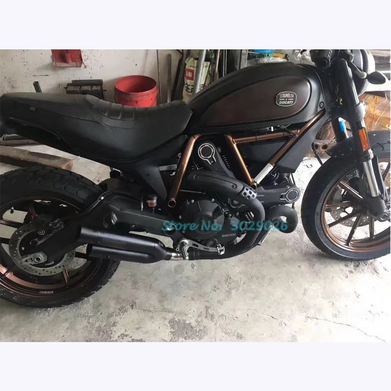 Слипоны для Ducati скремблер модифицированный глушитель выхлопа мотоцикла Escape