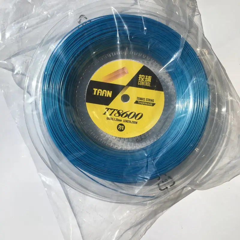 Высокое качество TANA TT8600 шестиугольная полиэфирная струна для теннисной ракетки 200 м - Цвет: blue