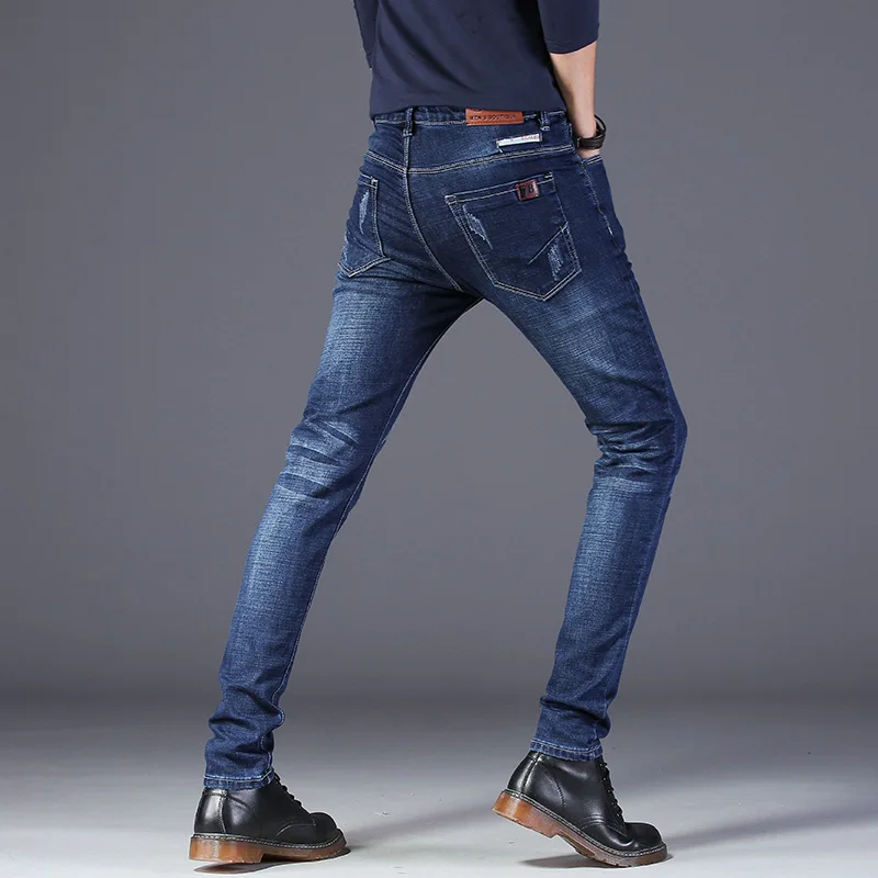 Batmo 2019 Новое поступление высокое качество повседневные тонкие эластичные джинсы