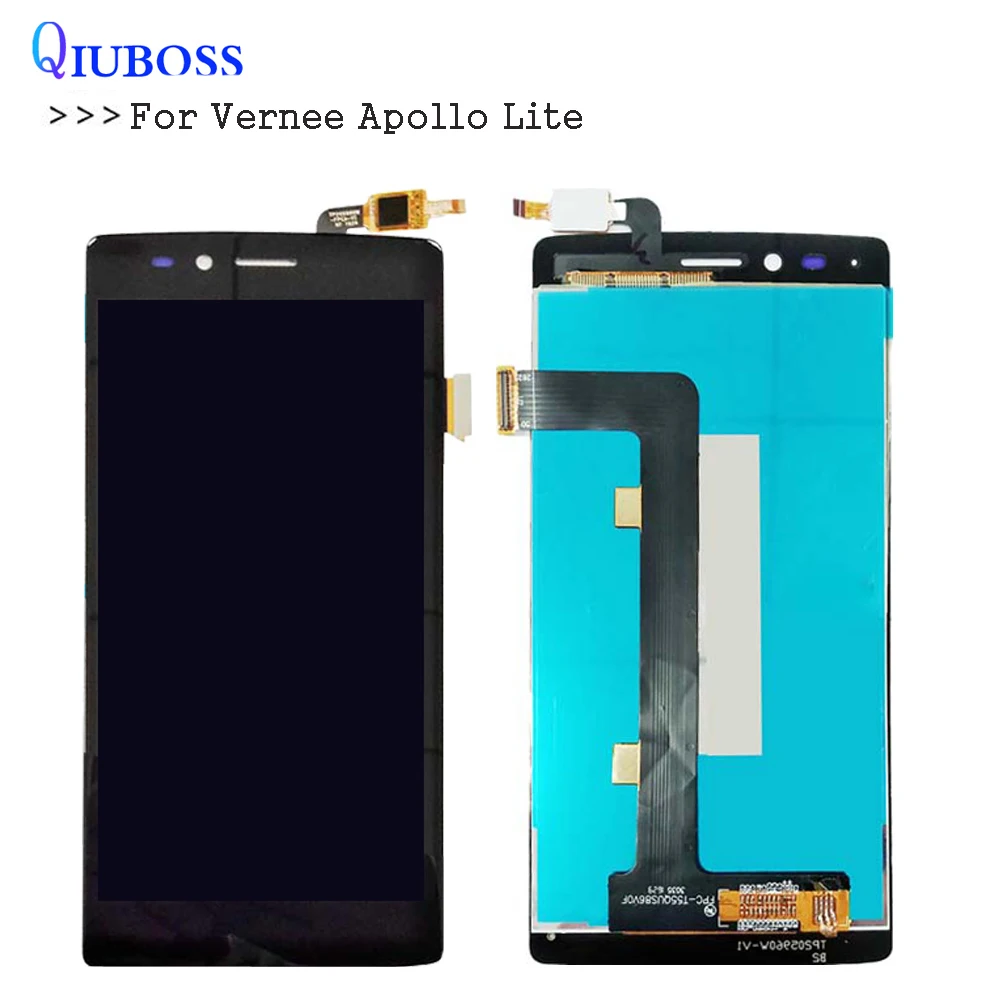 Для Vernee Apollo Lite Мобильный телефон LCD дисплей + TP кодирующий преобразователь