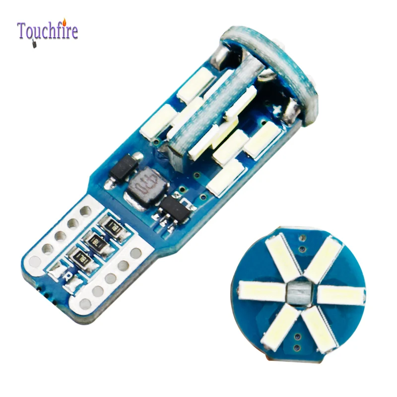 Автомобильная лампа T10 W5W 194 Canbus 2 шт. 30 светодиодов 4014smd для чтения номерного знака