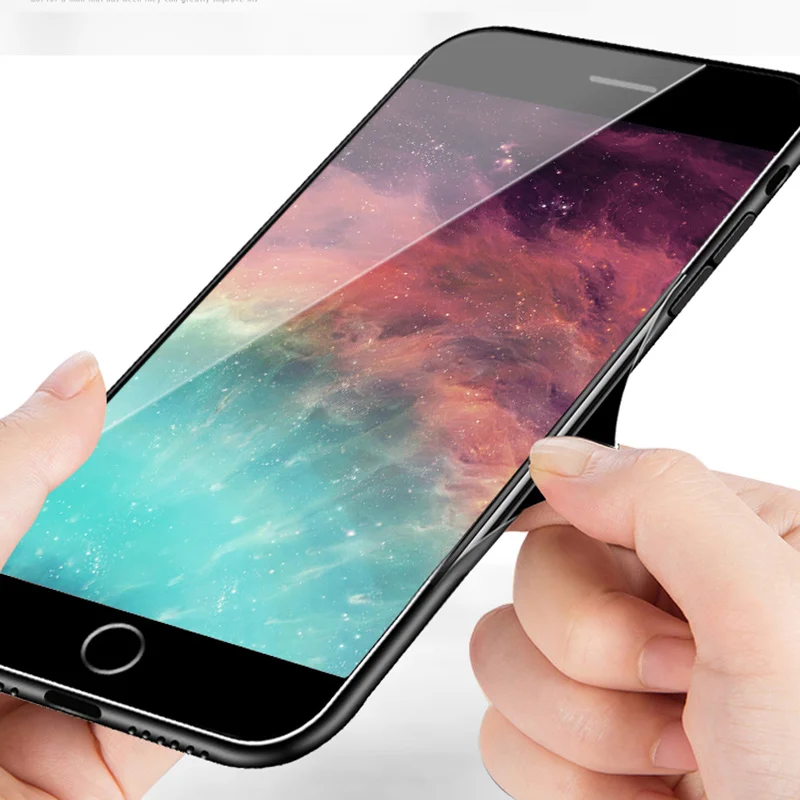 Стеклянный чехол SoCouple для iphone 7 8 6 6s plus SE со звездами и космосом 11 12 Pro Xs max XR