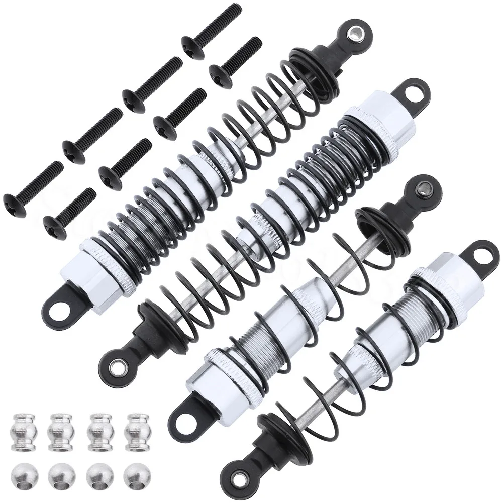 4 шт. амортизаторы из алюминиевого сплава для FS Racing 1/10 Багги 53632 53639 Baja RC|Детали и