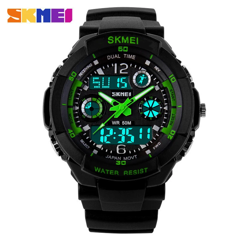 Мужские наручные часы S Shock skmei 0931 военные цифровые светодиодные спортивные