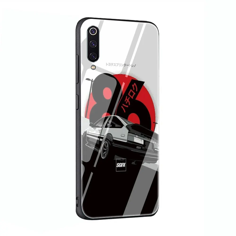G7 D AE86 чехол из закаленного стекла для телефона Xiaomi mi 8 9 Red mi 4X 6A Note 5 6 7 Pro Pocophone F1 - Цвет: G7