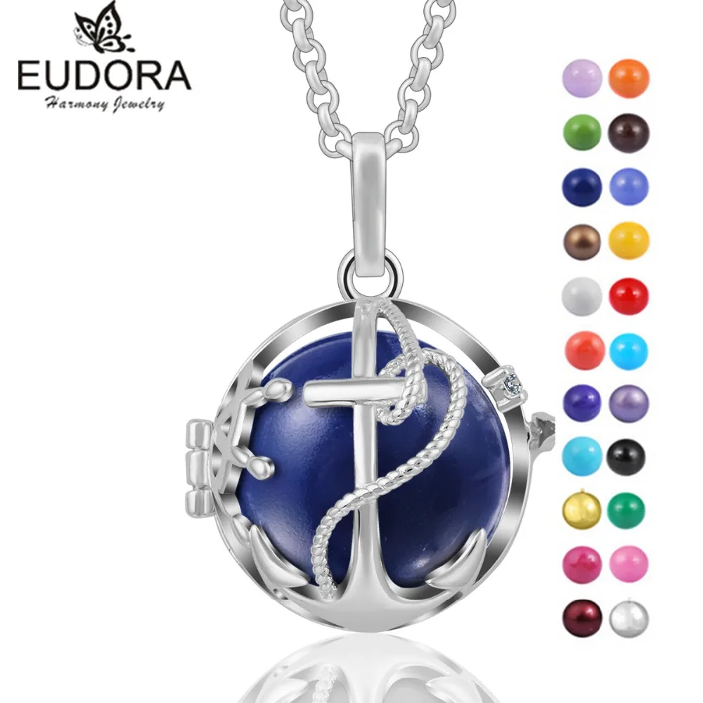 Юдора якорь круглая гармония плавающая клетка с музыкальный перезвон шар кулон