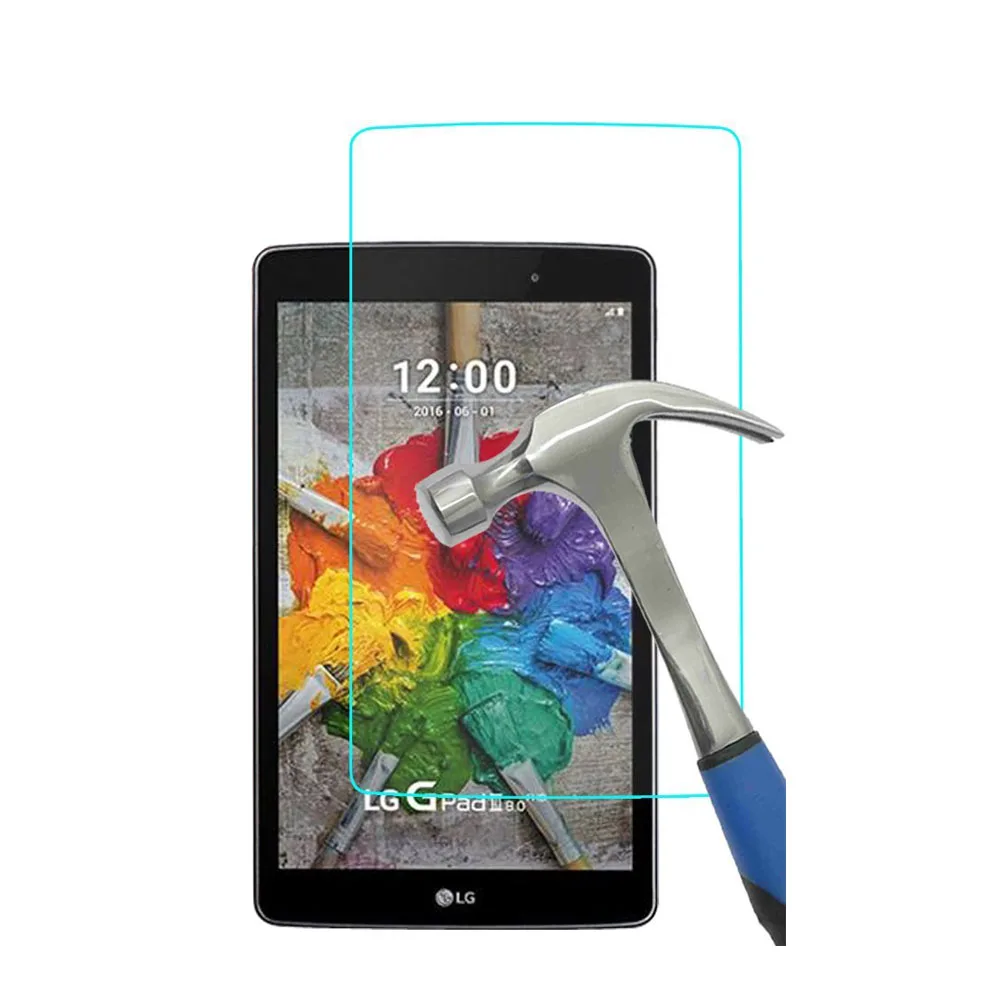 Защитное стекло закаленное 9H 2.5D для LG G PAD3 8 0 V525 V521 V520 V522 дюймов | Компьютеры и офис