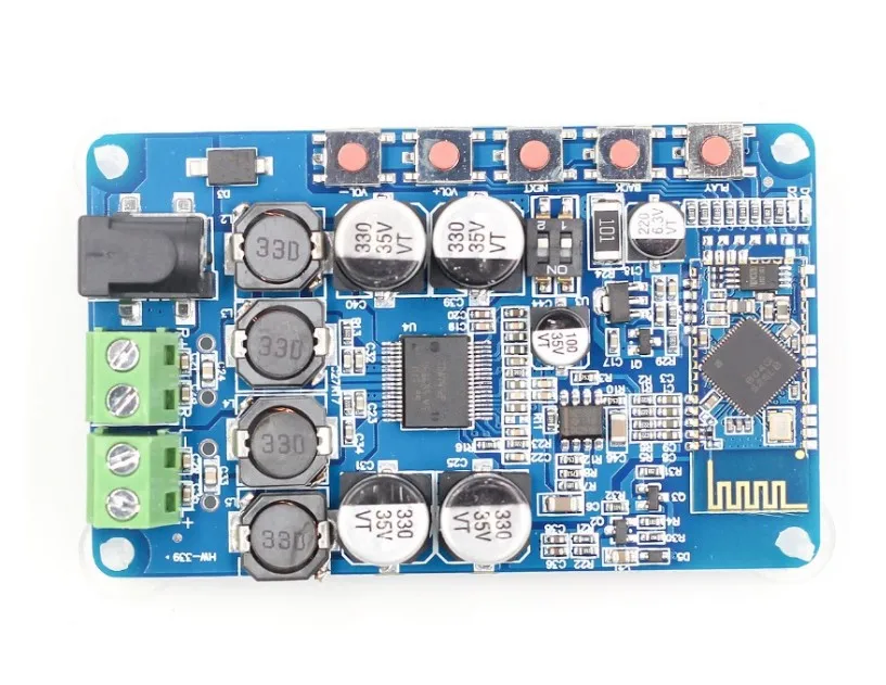 Усилитель ресивера TDA7492P Bluetooth 4 2 CSR8635 аудиоплата 2x50 Вт для 4/6/8/16 Ом детали