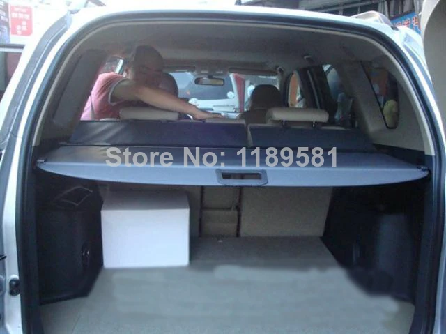 Для TOYOTA RAV4 2009 2010 2011 2012 Алюминиевый сплав и ткань задний грузовой экран крышка