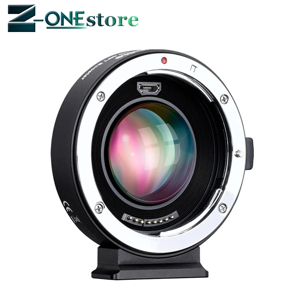 

Commlite 0.71x Electronic Auto Focus Reducer Speed Booster Adapter for Canon Lens to M4/3 camera GH4 GH5 GF6 E-M10 OM-D GH5S