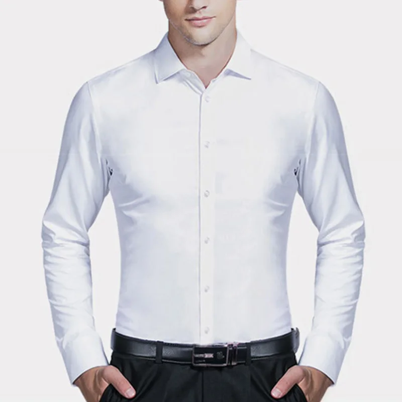 Рубашка мужская с длинным рукавом 2017 хлопок размеры до 5XL|formal dress shirt|dress shirts for menmens