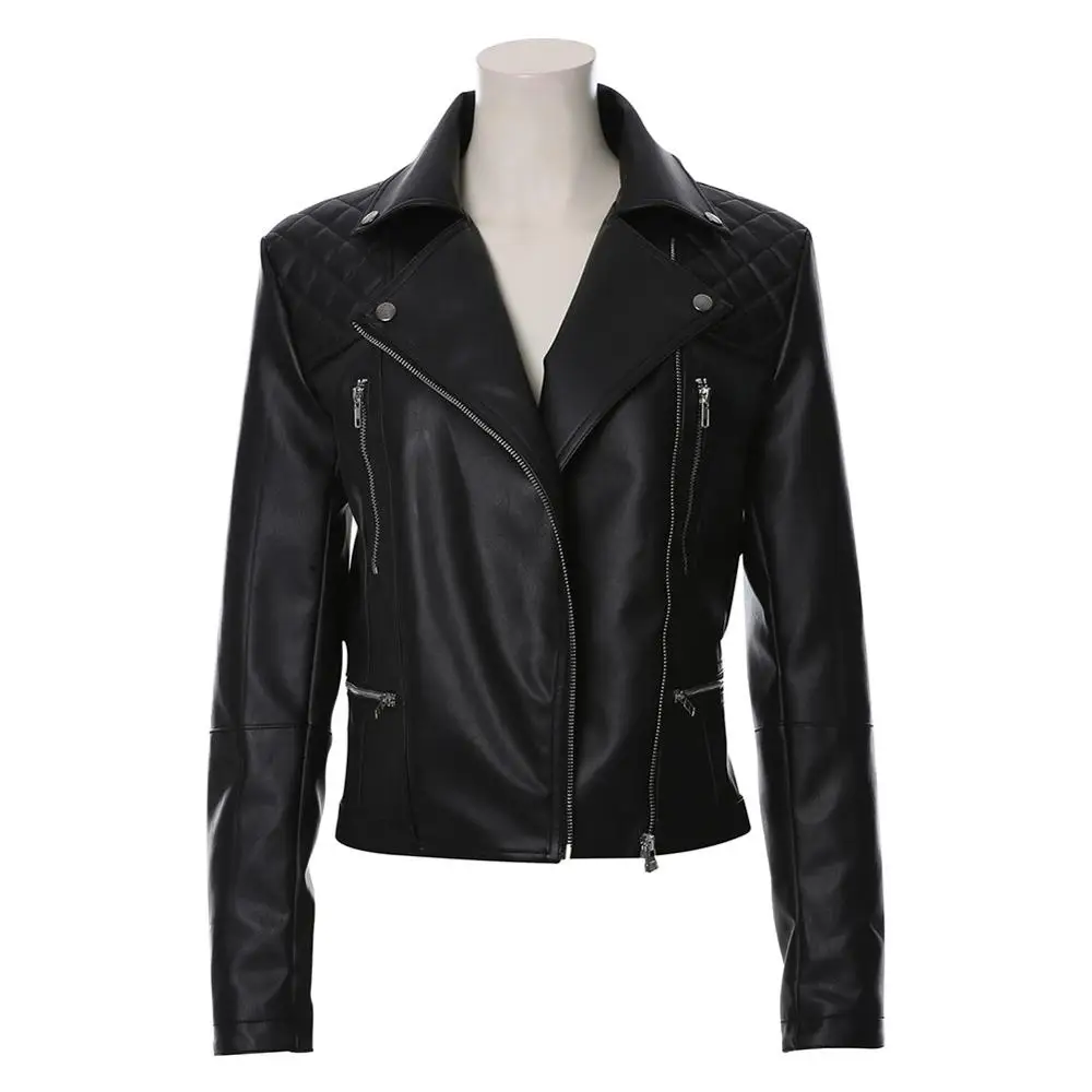 ТВ Женский костюм для косплея Кэти Кейн кожаное пальто унисекс взрослых куртка