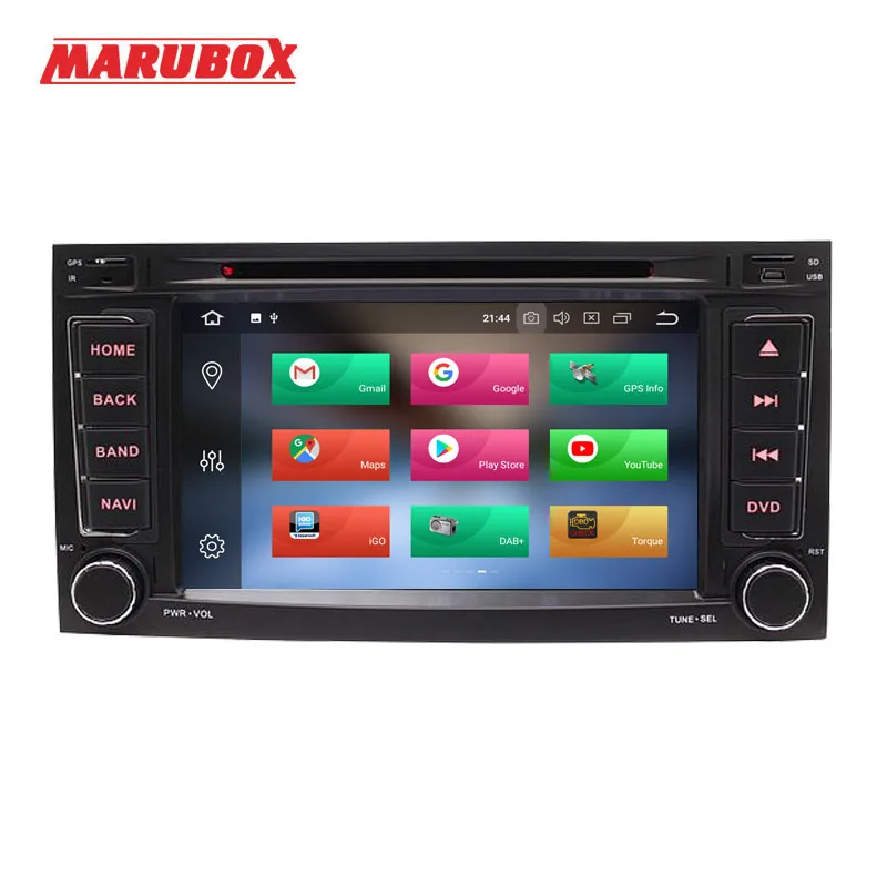 MARUBOX 7A808PX5 Штатная магнитола для Volkswagen Touareg 2011 2003 Головное устройство на Android 8.0