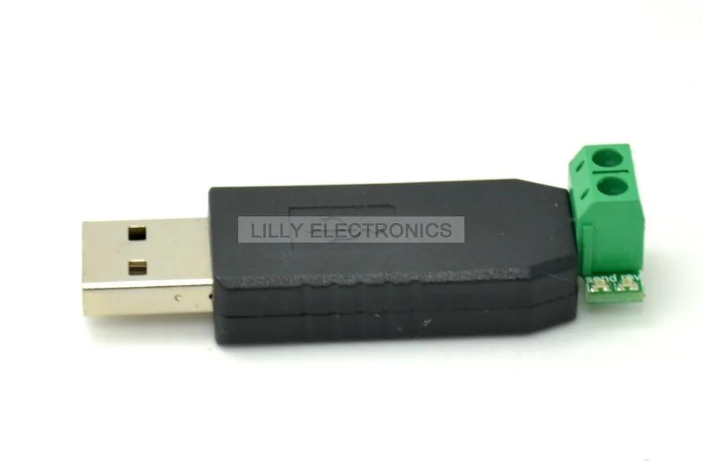 PPSEN USB к RS485 конвертер со светодиодным индикатором ТВ Защита от перенапряжения|usb