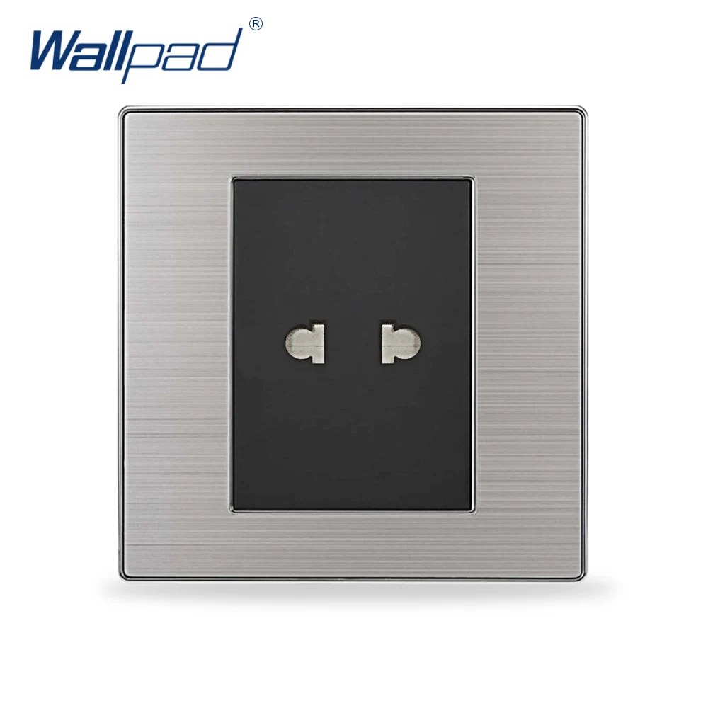 

Hot Sale 2 Pin Socket Wallpad Luxury Wall Power Socket For EU US Plug