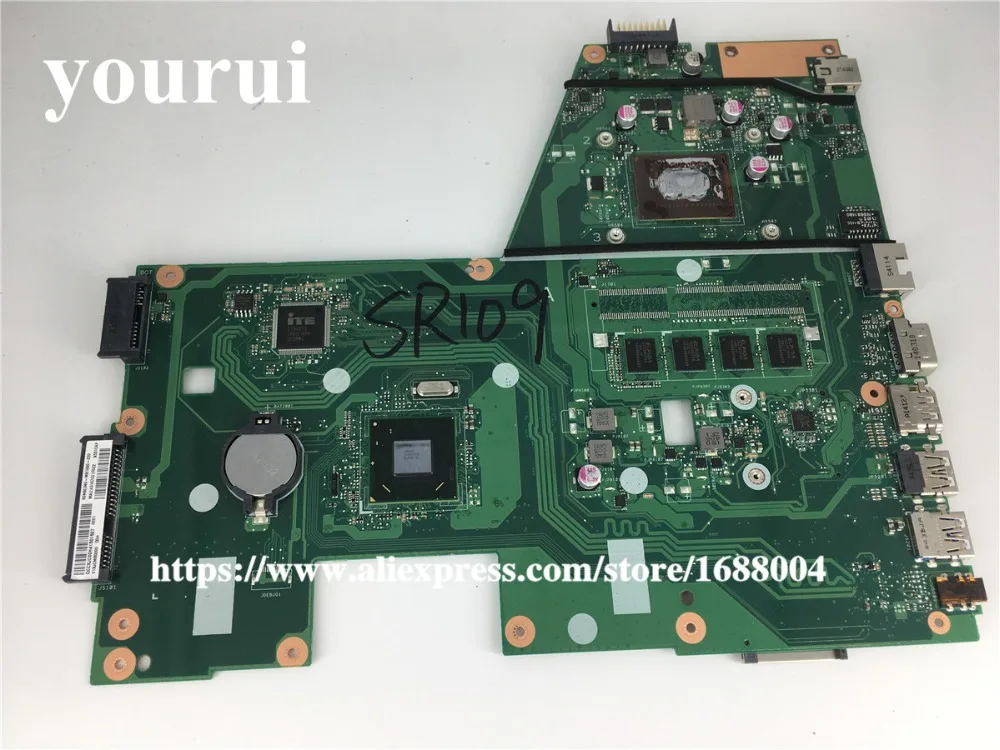 Материнская плата X551CA для ноутбука ASUS F551CA материнская REV2. 2 1007U 4 гб тестирование