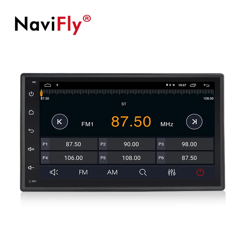 NaviFly 32G rom Android 9,1 автомобильный fm-радио USB кассета для Nissan Toyota peugeot KIA Автомобильный мультимедийный с wifi 4G SWC RDS BT DVR