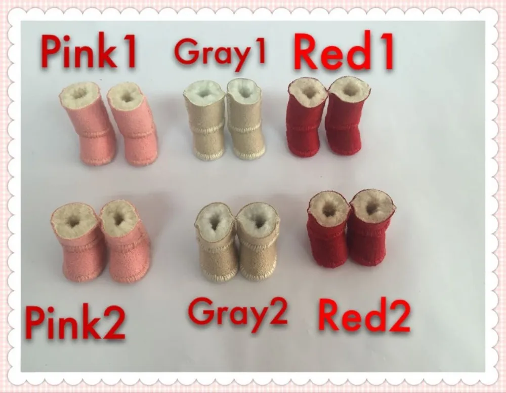 Blyth/кукольная обувь; зимние сапоги; 3,5 см; подходит для Блит; аксессуары для кукол; JJ123