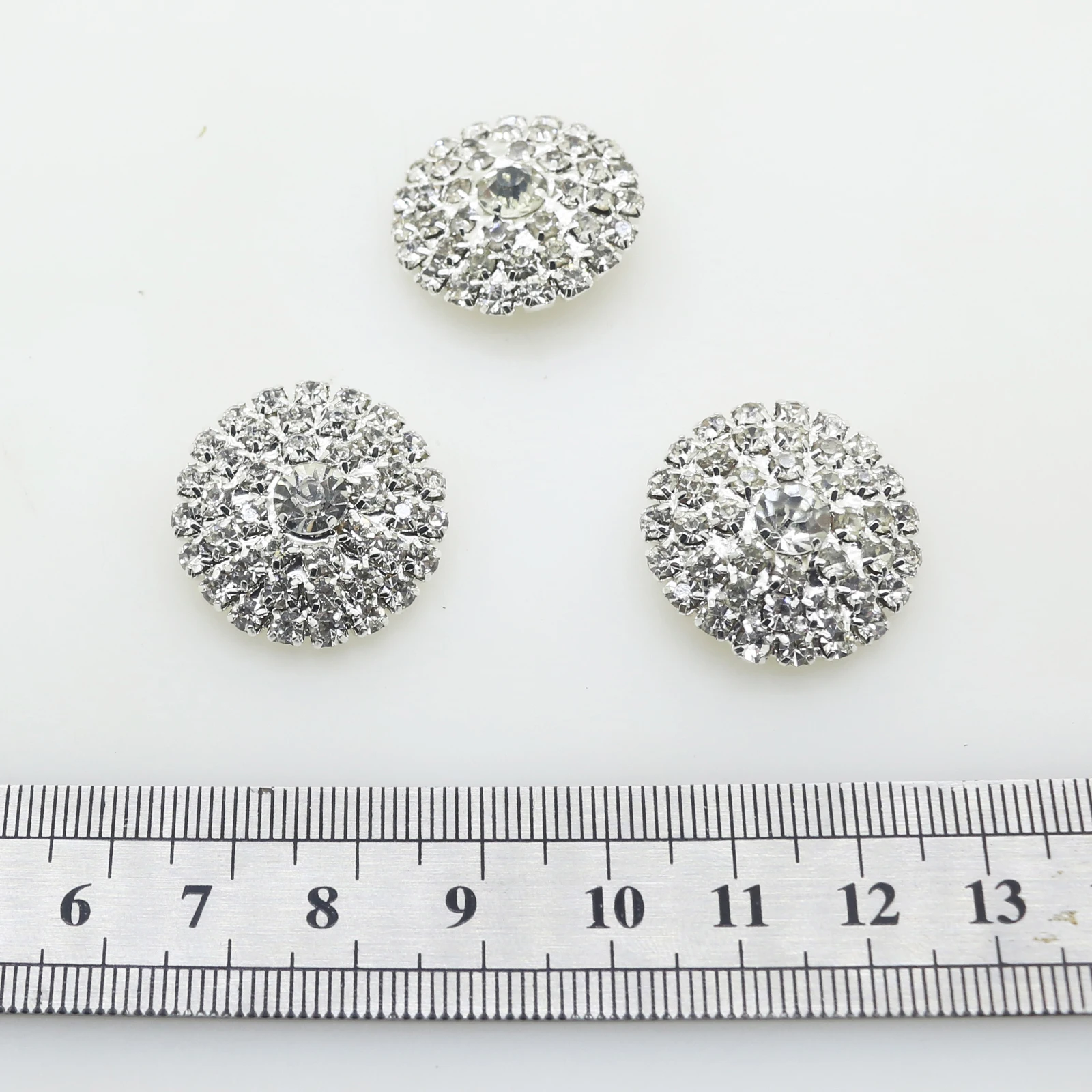 TYNUOMI 10 шт./lot23MM пуговица со стразами Одежда швейная Декоративная Кнопка DIY ремесло